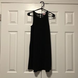 Candie’s Sleeveless Black Dress with pockets